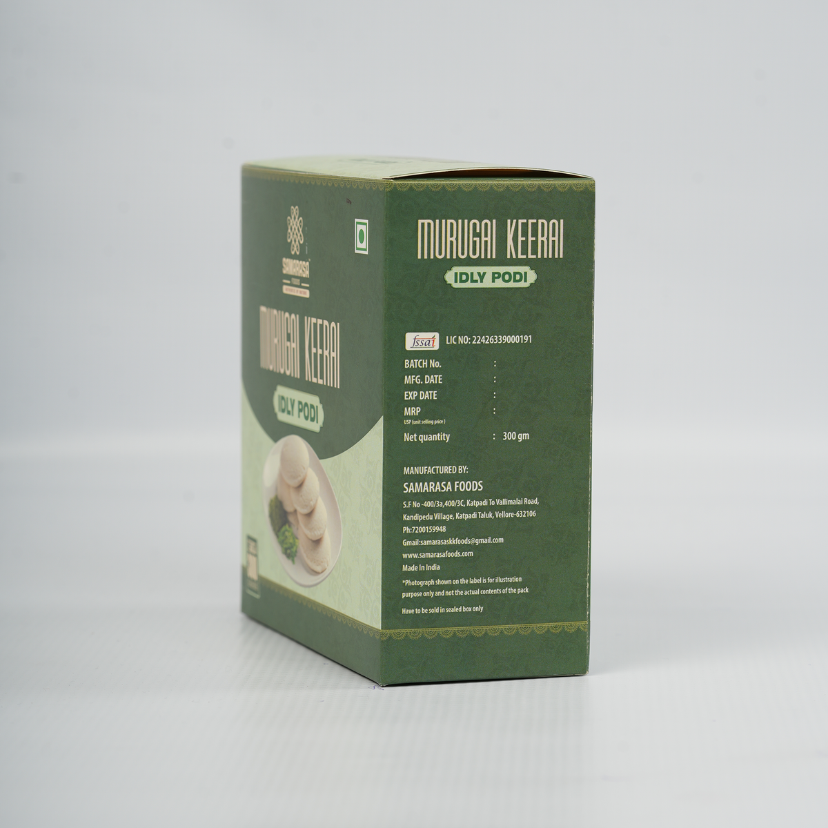 Murungai Keerai Idly Podi - 150g